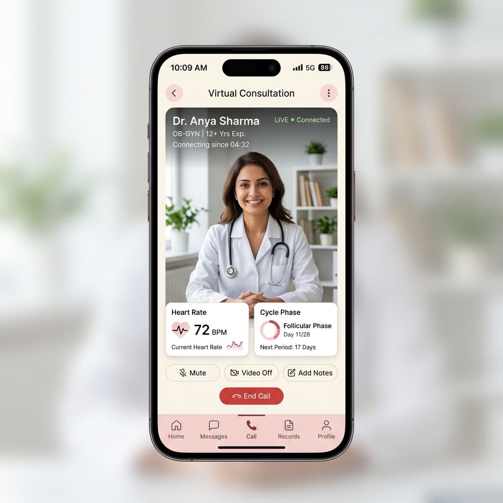 24/7 Doctor Consultancy Interface Preview